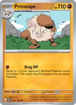 Primeape [Drag Off]