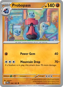 Probopass [Power Gem | Mountain Drop] 카드 이미지