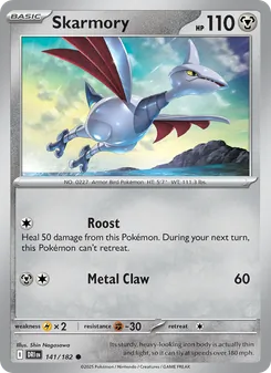 Skarmory [Roost | Metal Claw]