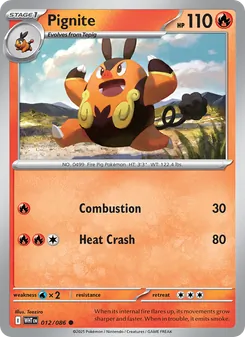 Pignite [Combustion | Heat Crash]