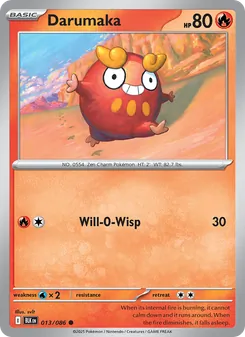 Darumaka [Will-O-Wisp] 카드 이미지