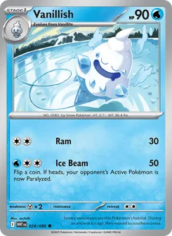 Vanillish [Ram | Ice Beam] 카드 이미지