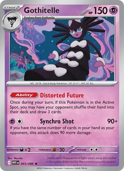 Gothitelle [Distorted Future | Synchro Shot]