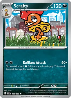 Scrafty [Ruffians Attack] 카드 이미지