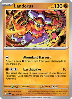 Landorus [Abundant Harvest | Earthquake]
