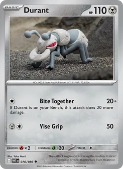 Durant [Bite Together | Vise Grip] 카드 이미지