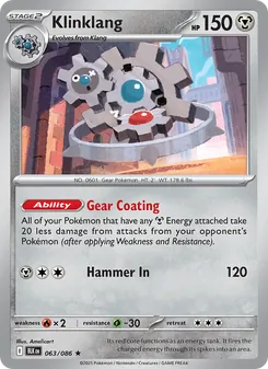 Klinklang [Gear Coating | Hammer In] 카드 이미지