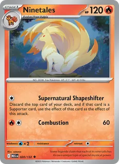 Ninetales [Supernatural Shapeshifter | Combustion]