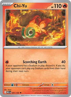 Chi-Yu [Scorching Earth] 카드 이미지