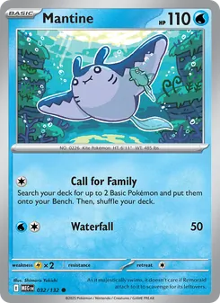 Mantine [Call for Family | Waterfall] 카드 이미지