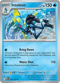 Inteleon [Bring Down | Water Shot]