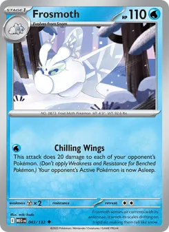 Frosmoth [Chilling Wings] 카드 이미지