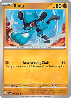 Riolu [Accelerating Stab]