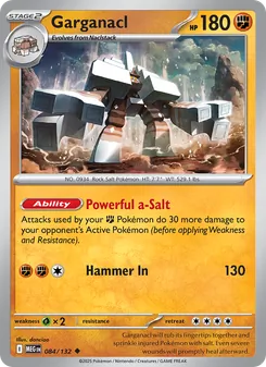 Garganacl [Powerful a-Salt | Hammer In] 카드 이미지