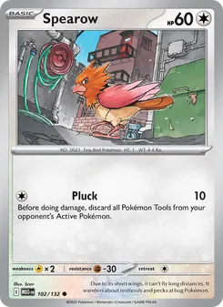 Spearow [Pluck] 카드 이미지