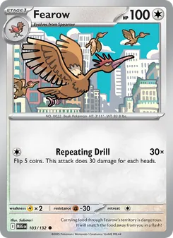 Fearow [Repeating Drill] 카드 이미지
