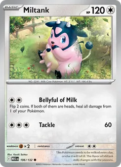 Miltank [Bellyful of Milk | Tackle]