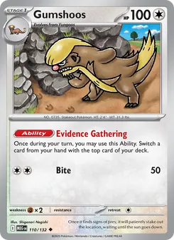 Gumshoos [Evidence Gathering | Bite] 카드 이미지