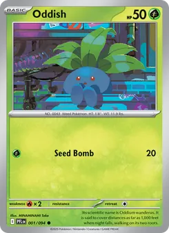 Oddish [Seed Bomb]