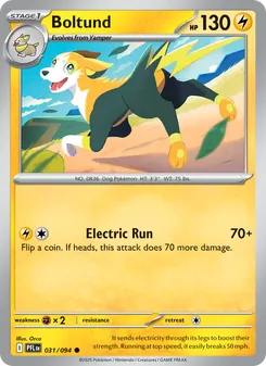 Boltund [Electric Run] 카드 이미지