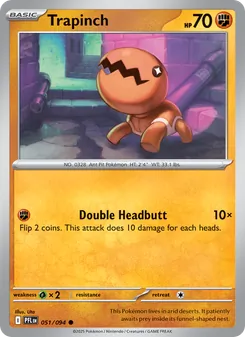Trapinch [Double Headbutt] 카드 이미지