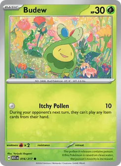 Budew [Itchy Pollen] 카드 이미지