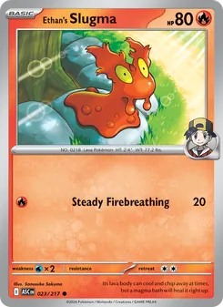 Ethan's Slugma [Steady Firebreathing] 카드 이미지