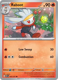 Raboot [Low Sweep | Combustion] 카드 이미지