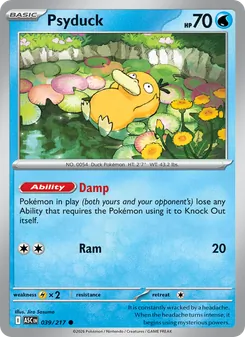 Psyduck [Damp | Ram]