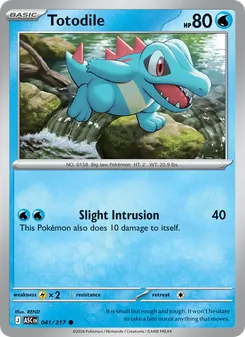 Totodile [Slight Intrusion]