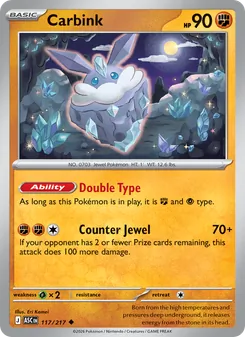 Carbink [Double Type | Counter Jewel] 카드 이미지