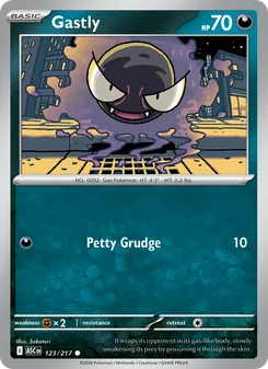 Gastly [Petty Grudge] 카드 이미지