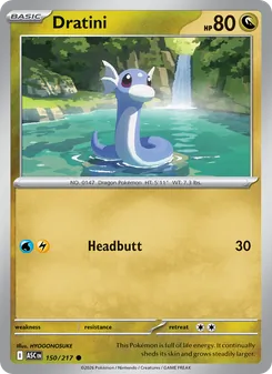 Dratini [Headbutt] 카드 이미지