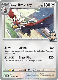 Larry's Braviary [Clutch | Brave Bird]