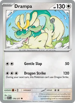 Drampa [Gentle Slap | Dragon Strike] 카드 이미지