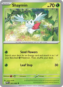 Shaymin [Send Flowers | Leaf Step]