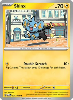 Shinx [Double Scratch] 카드 이미지