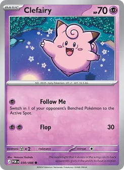 Clefairy [Follow Me | Flop] 카드 이미지