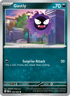 Gastly [Surprise Attack] 카드 이미지
