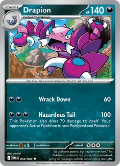 Drapion [Wrack Down | Hazardous Tail]