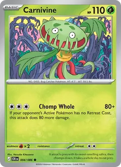 Carnivine [Chomp Whole] 카드 이미지