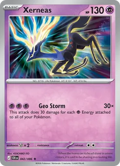 Xerneas [Geo Storm] 카드 이미지