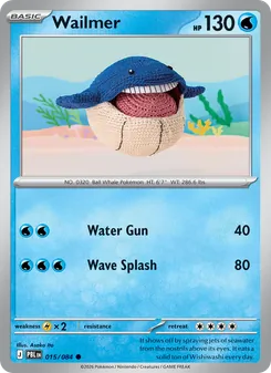 Wailmer [Water Gun | Wave Splash]