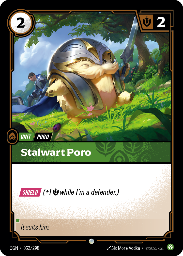 Stalwart Poro 카드 이미지