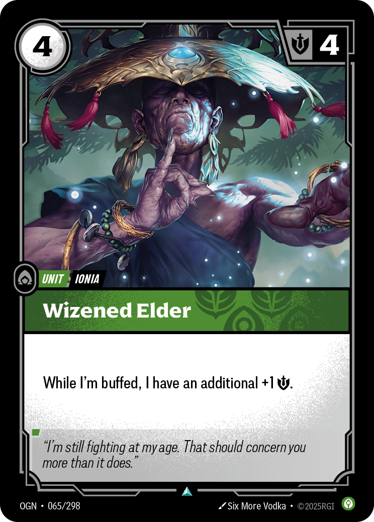 Wizened Elder 카드 이미지