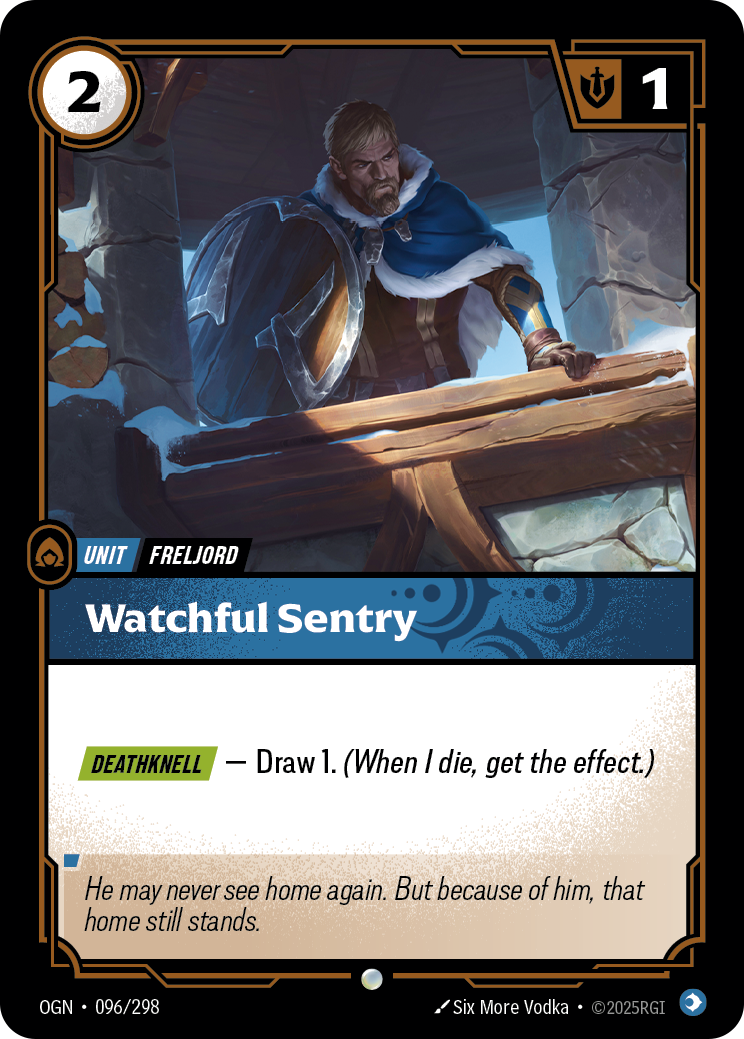 Watchful Sentry 카드 이미지
