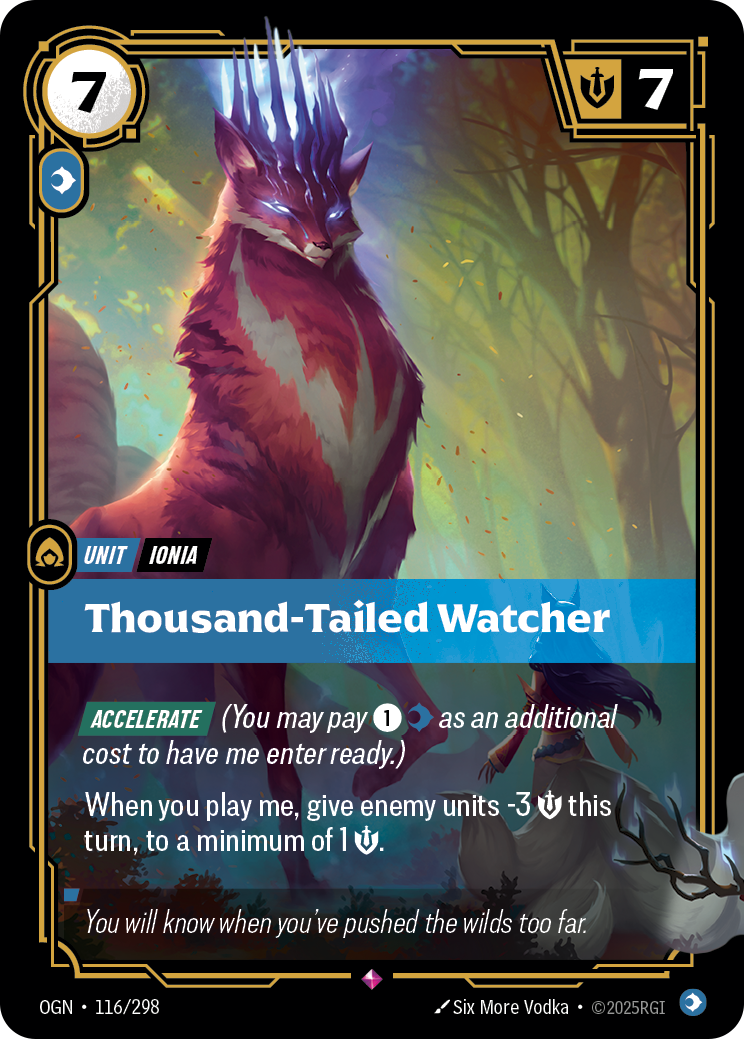Thousand-Tailed Watcher 카드 이미지