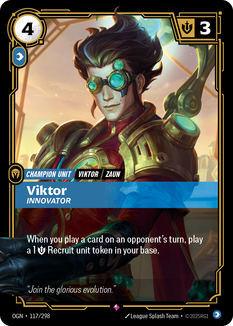 Viktor, Innovator 카드 이미지