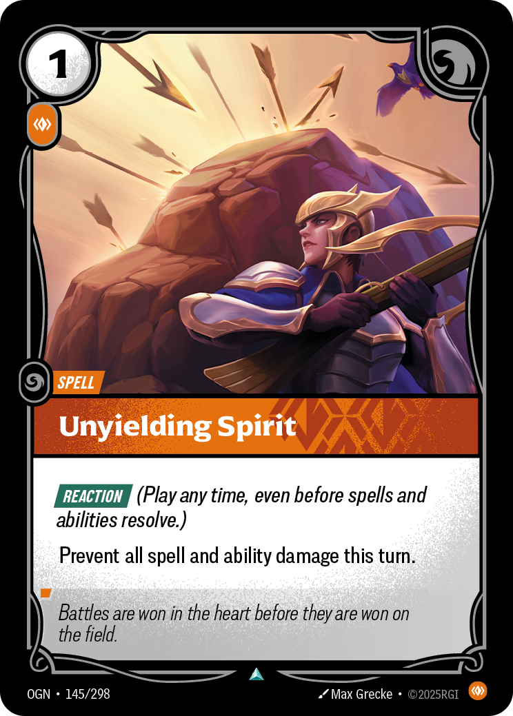 Unyielding Spirit 카드 이미지