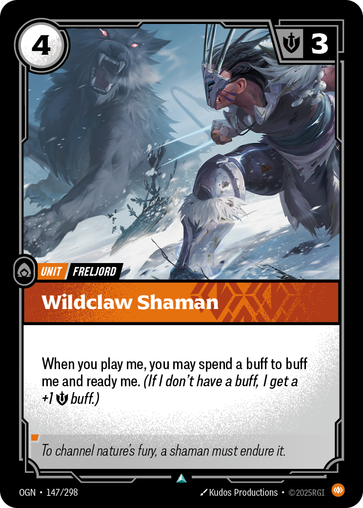 Wildclaw Shaman 카드 이미지
